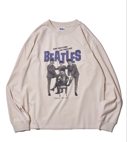 【THE BEATLES】バンドTシャツ ロンT XLツアーグッズ 長袖