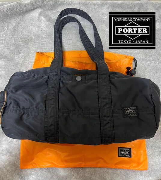 【PORTER 】廃盤品 吉田カバン ポーターボストンバッグ L日本製 タンカーダッフルバッグミニボストンバッグ ボストンバッグ