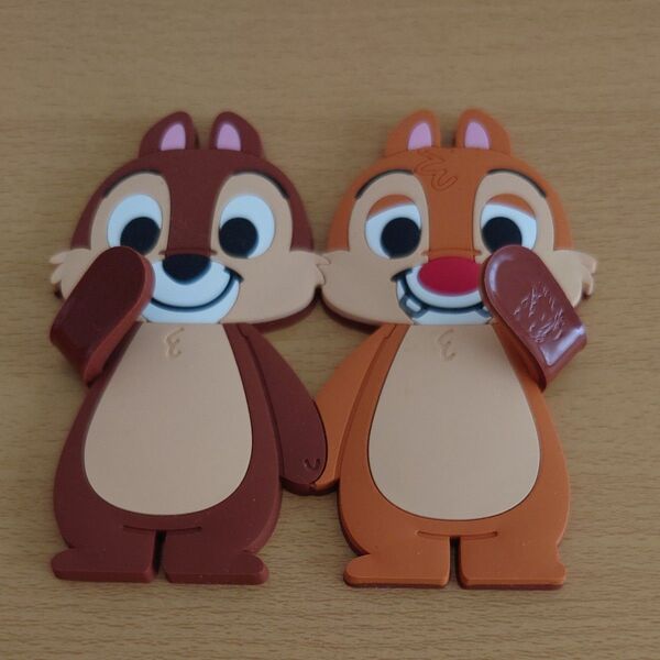 ディズニーチップとデール マグネットフック 2個セット ベルメゾン