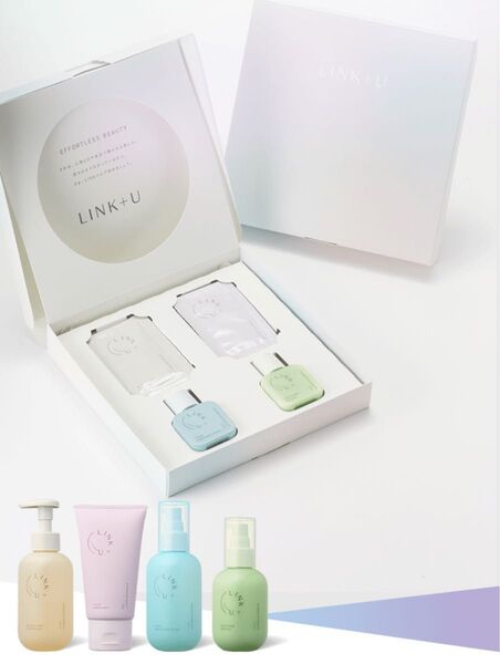 LINK+U トライアル セット 洗顔料 メイク落とし