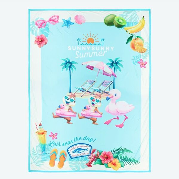 新品未開封品 ディズニー サニーサニーサマー チップ&デール サマーケット