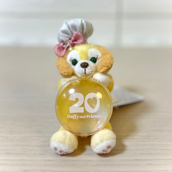 新品 ディズニーシー ダッフィー&フレンズ 20周年 カラフルハピネス クッキーアン ぬいぐるみチャーム
