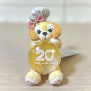 新品 ディズニーシー ダッフィー&フレンズ 20周年 カラフルハピネス クッキーアン ぬいぐるみチャーム