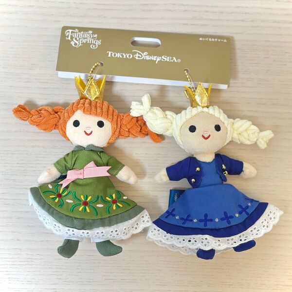 ファンタジースプリングス ディズニーシー アナと雪の女王 ぬいぐるみチャーム