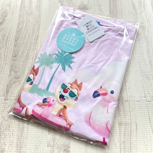 新品タグ付き ディズニー サニーサニーサマー チップ&デール ビッグシルエット Tシャツ
