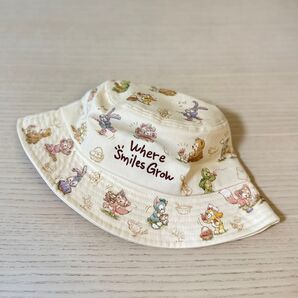 新品タグ付き 東京ディズニーシー ダッフィーフレンズ ハット バケハ Where Smiles Grow