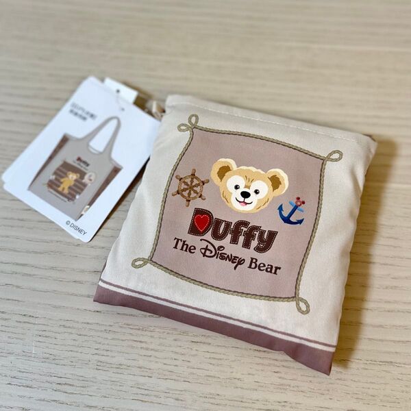 新品タグ付き 東京ディズニーシー ダッフィー 折りたたみ エコバッグ ショッピングバッグ