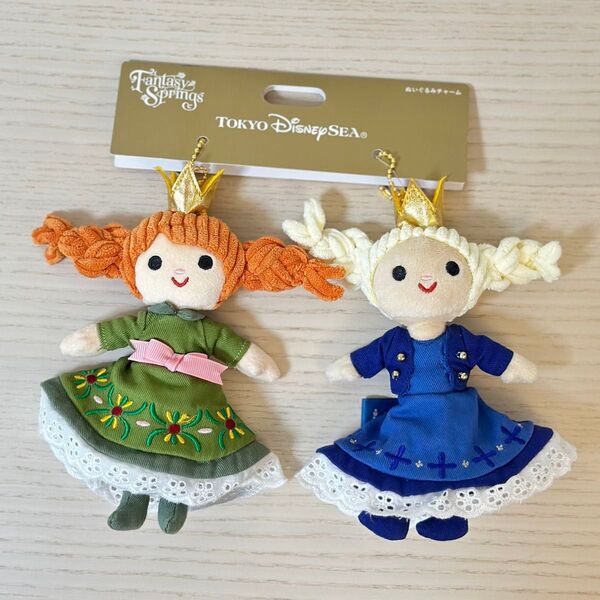ファンタジースプリングス ディズニーシー アナと雪の女王 ぬいぐるみチャーム