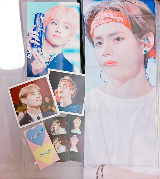 テテ テヒョン TATA V スローガン BTS BT21 tinytan グッズ セット