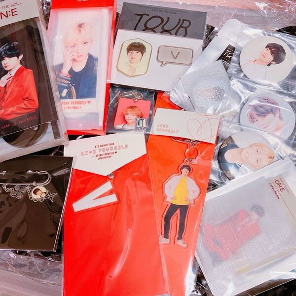 テテ テヒョン TATA V 公式 グッズ セット BTS BT21 tinytan LIVE ツアー