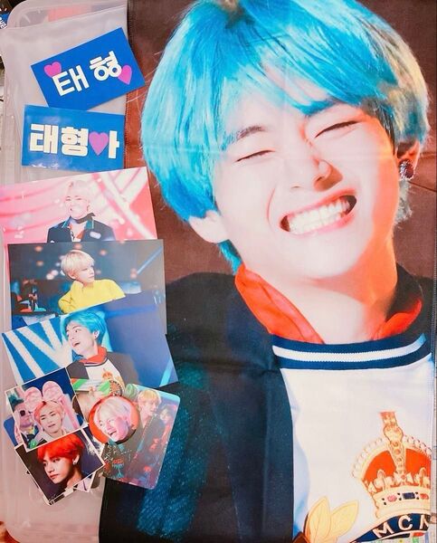 テテ テヒョン TATA V BTS BT21 tinytan スローガン グッズ セット