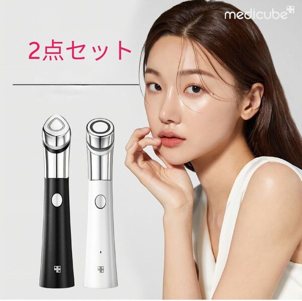 【2点セット】メディキューブ 美顔器 正規品 スキンブースターショット ダーマエアショット