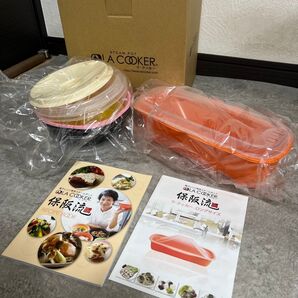 新品未使用 LA COOKER ロングサイズ付きセット まとめ売り 電子レンジ専用
