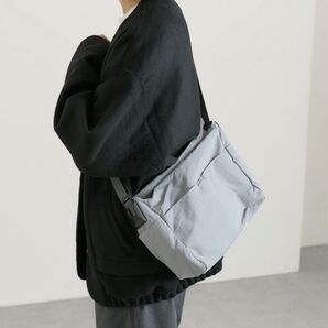 ear PAPILLONNER イアパピヨネ スミスタイル ショルダーバッグ バッグ グレー