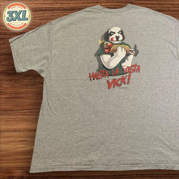 【US古着】ビッグドックス 00'年代 グレー 3XL 希少サイズ アニマル Tシャツ 半袖 プリント メンズ レディース