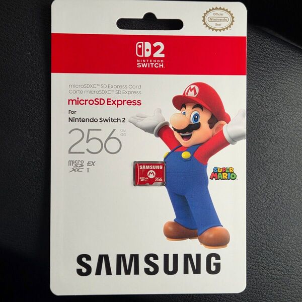SAMSUNG microSDXCカード 256GB for Nintendo Switch 新品未開封