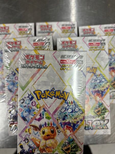 ポケモンカードゲーム スカーレット&バイオレット 拡張パック ポケモンカードテラスタルフェス 未開封BOX 6個セット