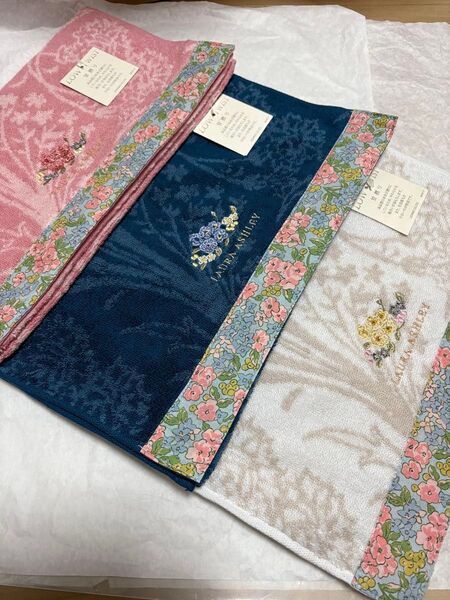 ローラアシュレイ ベヴィントン フェイスタオルセット