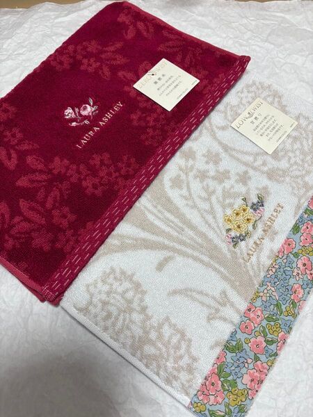 ローラアシュレイ フェイスタオルセット