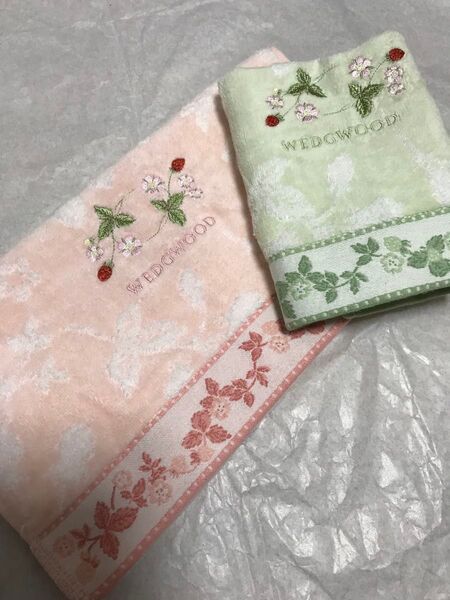 最終価格 ウェッジウッド フェイスタオル ウォッシュタオルセット