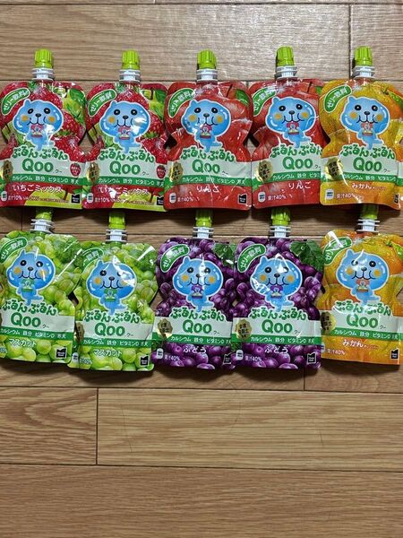 ゼリー飲料 ぷるんぷるん Qoo クー×10個セット