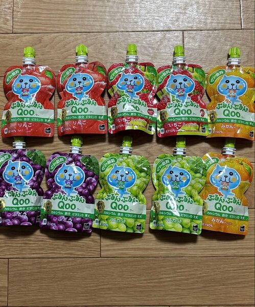 ゼリー飲料 ぷるんぷるん Qoo クー×10個セット