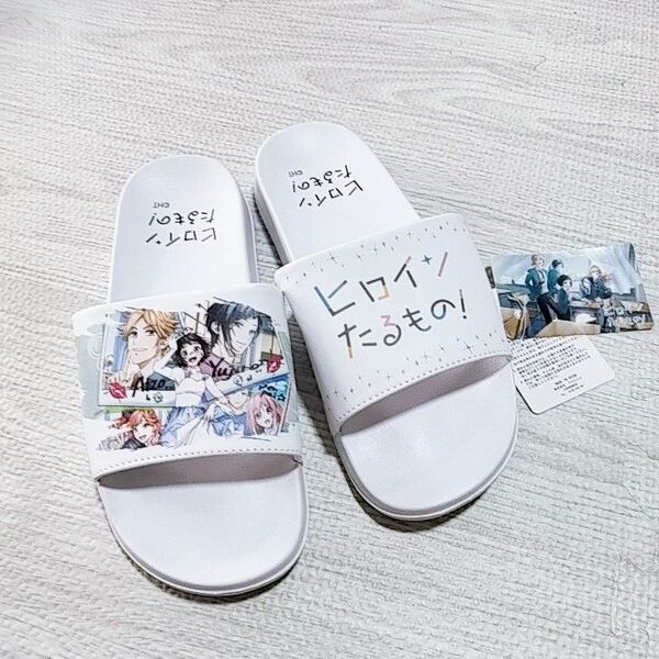 ヒロインたるもの! サンダル 白 M LIP×LIP HoneyWorks ハニワ キャラクター アニメ