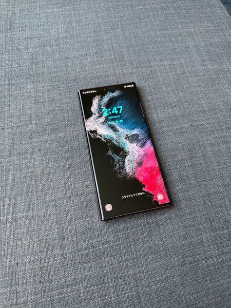 【美品】Galaxy S22 Ultra SC-52C SIMフリー 256GB / 12GB / 6.8インチ / バーガンディ