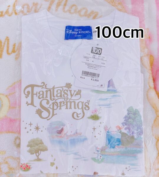 ファンタジースプリングス Tシャツ 100cmサイズ ディズニー