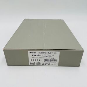 【未開封】エーワン(A-one)FBA対応 ラベルシール 出品者向け ラベル用紙きれいにはがせる 24面 300シート 80331