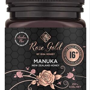 【新品】Rose Gold【厚生労働省 |安全検査合格品】天然無添加プレミアム日本人向け マヌカハニーMGO600+500g正規品