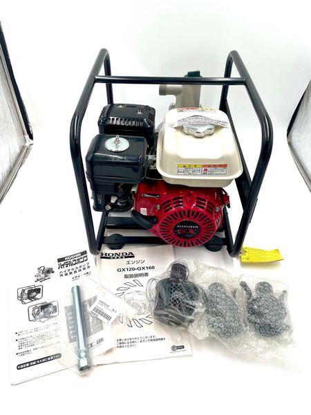 【未使用保証付き】工進(KOSHIN) 4サイクル エンジンポンプ ハイデルスポンプ KH-40G 40mm(1・1/2インチ)