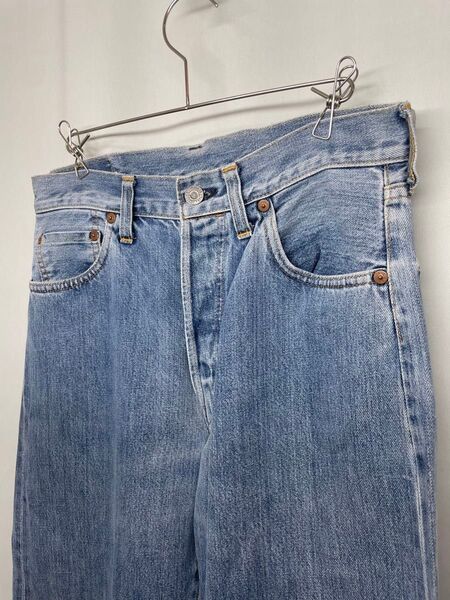 【希少USA製・BIG E】Levi’s 501 XX バレンシア工場製 W30相当 リーバイス 復刻 裾上げ済 555 98年製