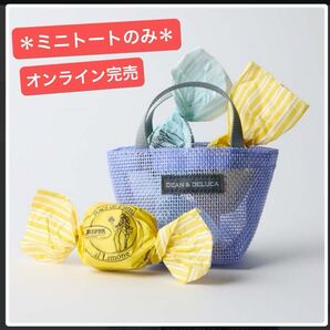 DEAN&DELUCA メッシュミニトート ライラック☆新品未使用☆