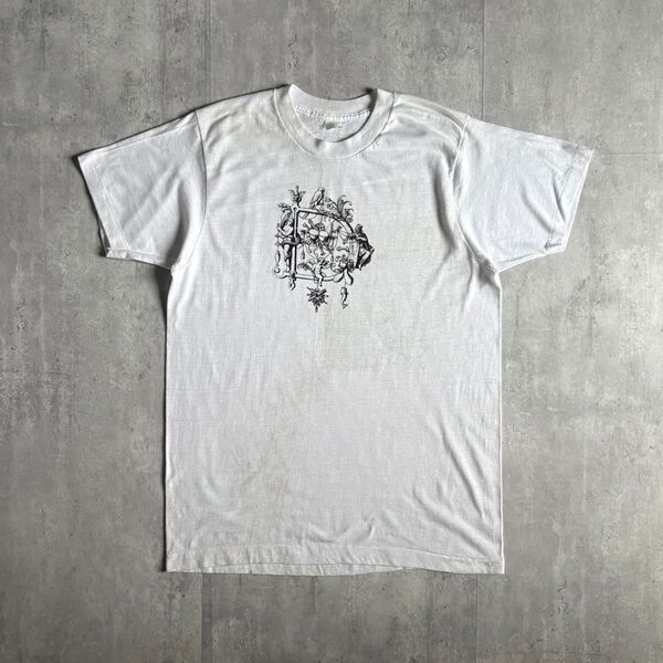 【80s vintage】Tシャツ 神話 usa製 y2k シングルステッチ 古着