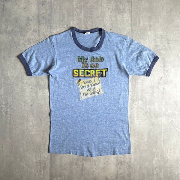 【70s Hanes】リンガーT シングルステッチ usa製 1979 y2k vintage 古着