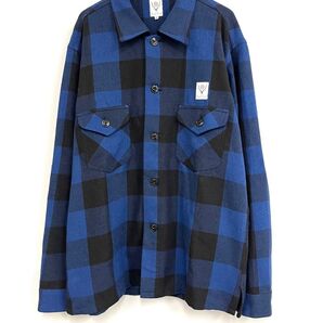 South2 West8 サウスツーウエストエイト スモーキー シャツ ブルゾン ブロックチェック 長袖シャツ