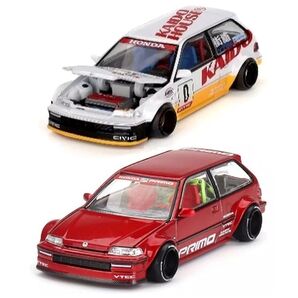 1/64 KAIDO シビック 2種セット mini gt (Y121)