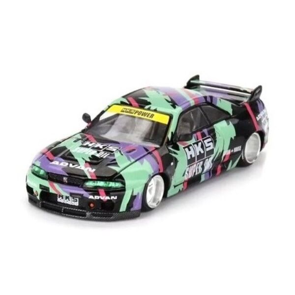1/64 R33 HKS Nissan スカイライン GT-R kaido