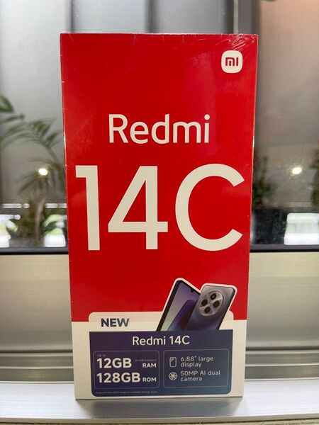 【新品未使用】Xiaomi Redmi 14C 12GB(6+6up)RAM / 128GB ROM グローバル版 SIMフリー