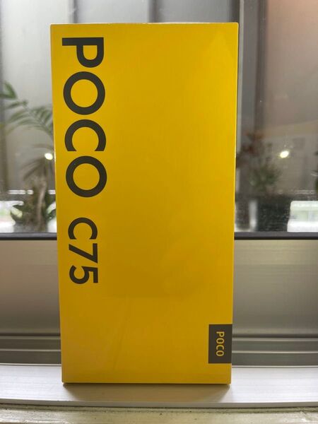 【新品未使用】POCO C75 ブラック 8GB RAM 256GB ROM SIMフリースマホ POCO Xiaomi