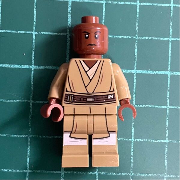 【LEGO】ジェダイマスター・メイスウィンドゥのミニフィグ【STAR WARS】