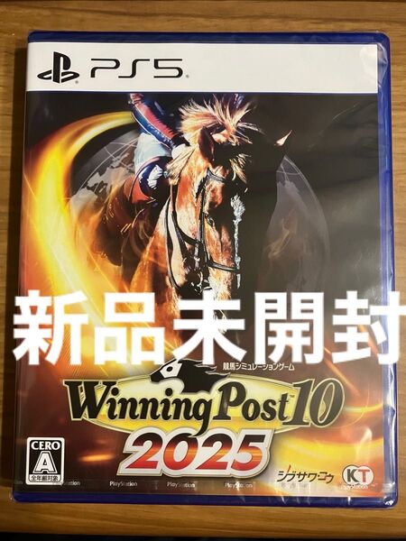 新品未開封 PS5 Winning Post 10 2025 ウイニングポスト PS5ソフト