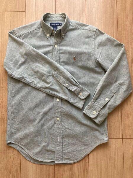 Ralph Lauren ボタンダウンシャツ ライトグリーン S(XS)
