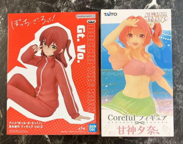 美少女フィギュア2種セット 甘神夕奈+喜多郁代 甘神さんちの縁結び ぼっち・ざ・ろっく!