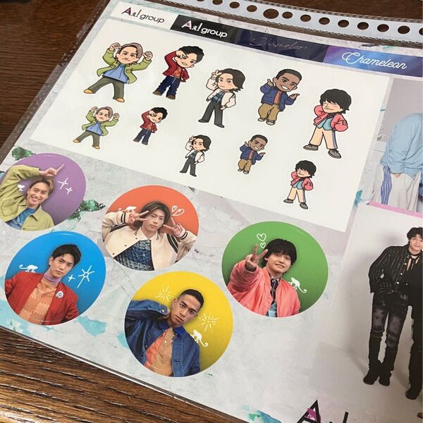 Aぇ! group chameleon シール