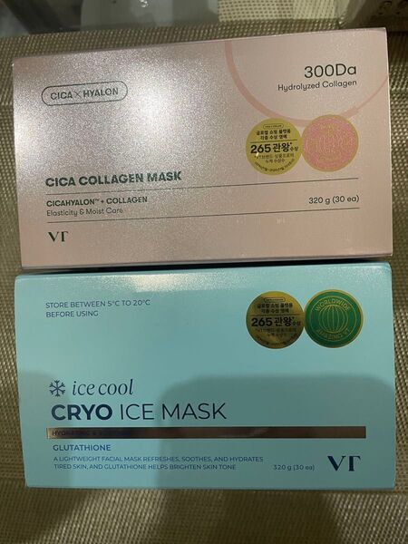 VT CICA シカコラーゲンマスク& CRYO ICE MASK 2点セット 新品未開封