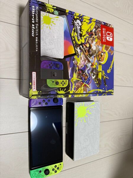 Nintendo Switch 有機ELモデル スプラトゥーン3エディション スプラトゥーン3 スイッチ おまけ多数 美品