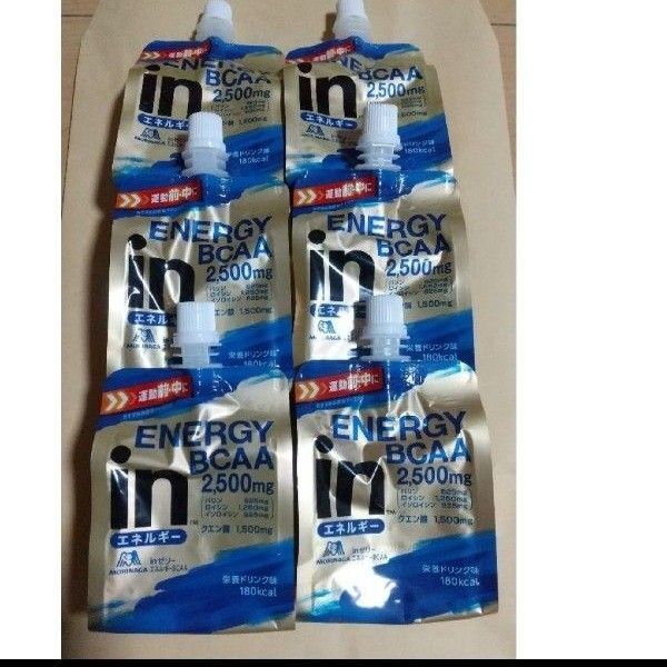 in ゼリー エネルギー BCAA 栄養ドリンク味 ゼリー飲料 6個