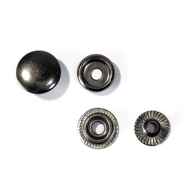 #ジャンパーホック 12mm ブラック 10組 レザークラフト ハンドメイド ボタン パーツ 補修 金具 留め具 NTYhm